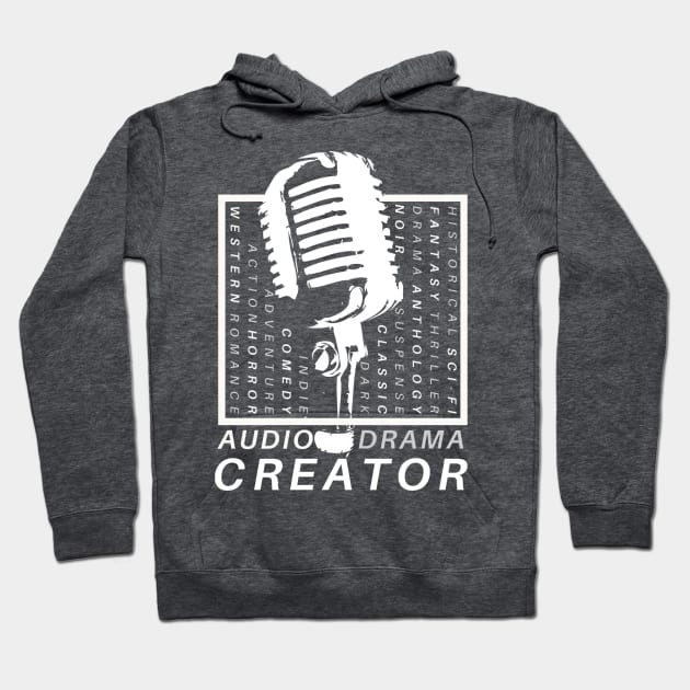 Audo Drama Creator - Podcaster Hoodie by The Audio Drama Coalition